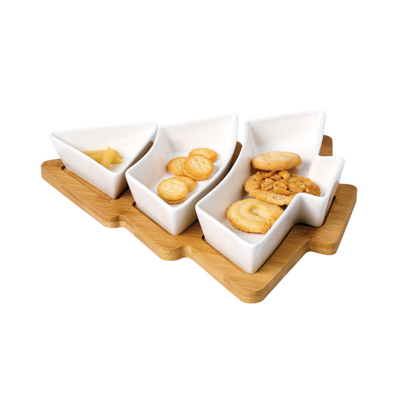 Christmas Tree Serving Tray Birch Lane